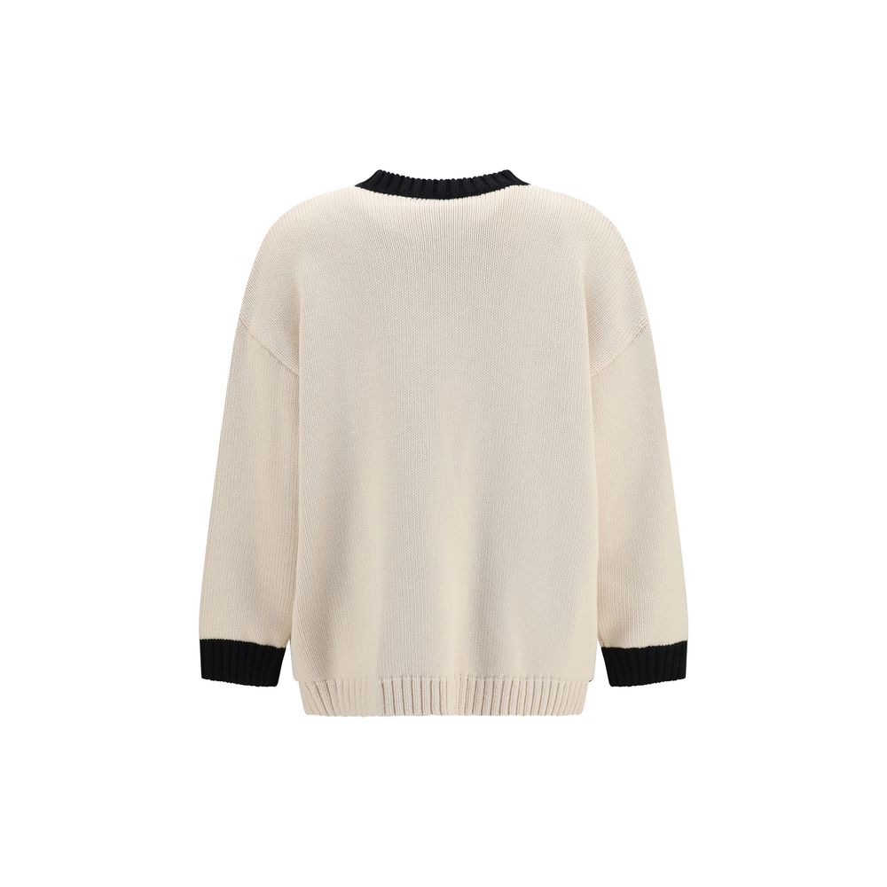 Valentino Garavani Beige Cotton Cardigan - immagine 2