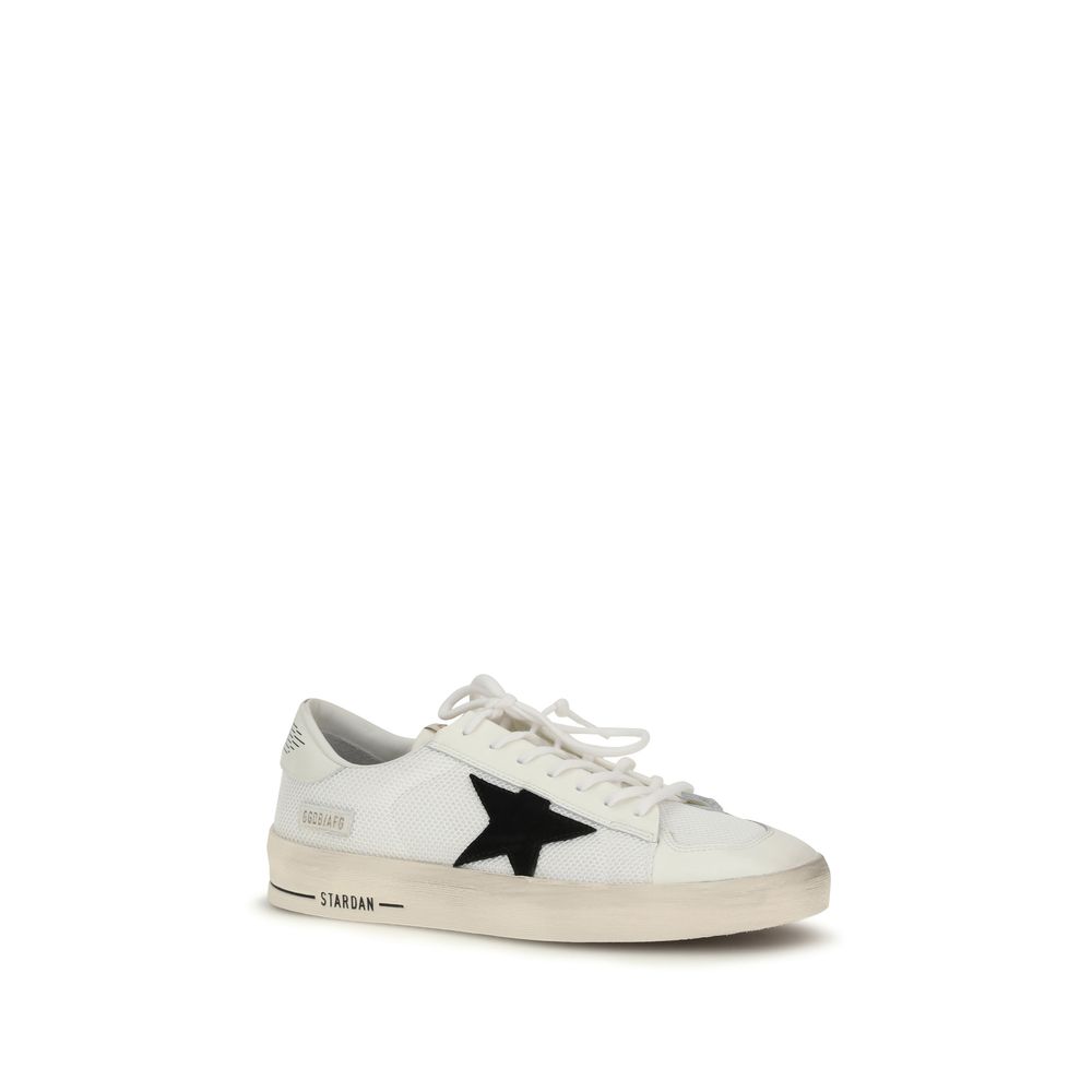 Golden Goose White Calf Leather Bos Taurus Sneakers - immagine 2