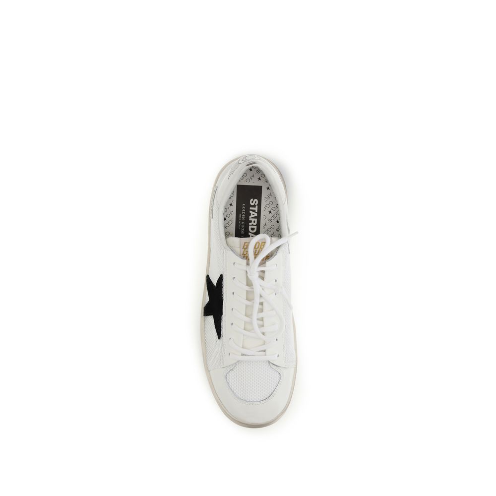 Golden Goose White Calf Leather Bos Taurus Sneakers - immagine 4