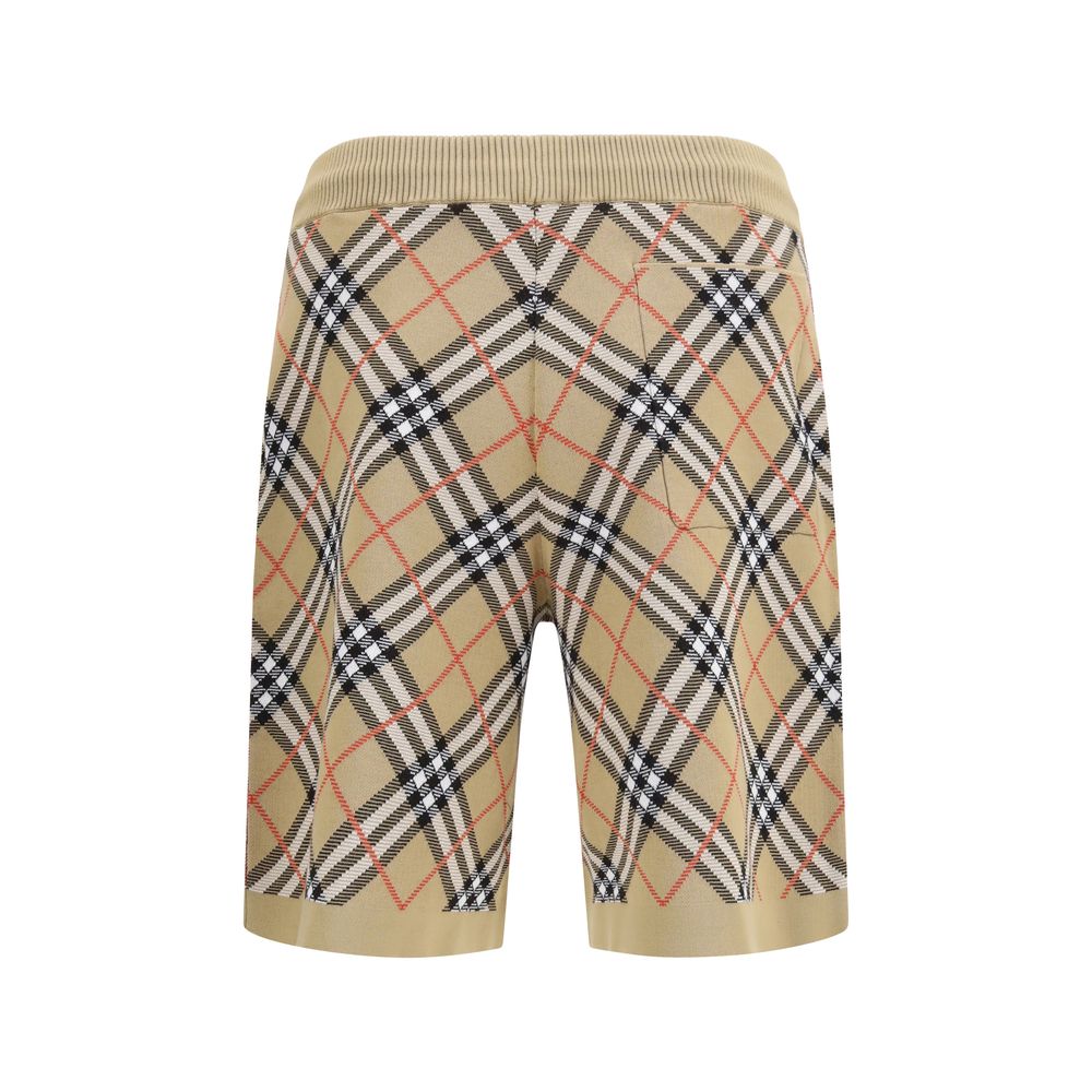 Burberry Beige Cotton Bermuda Shorts - immagine 2