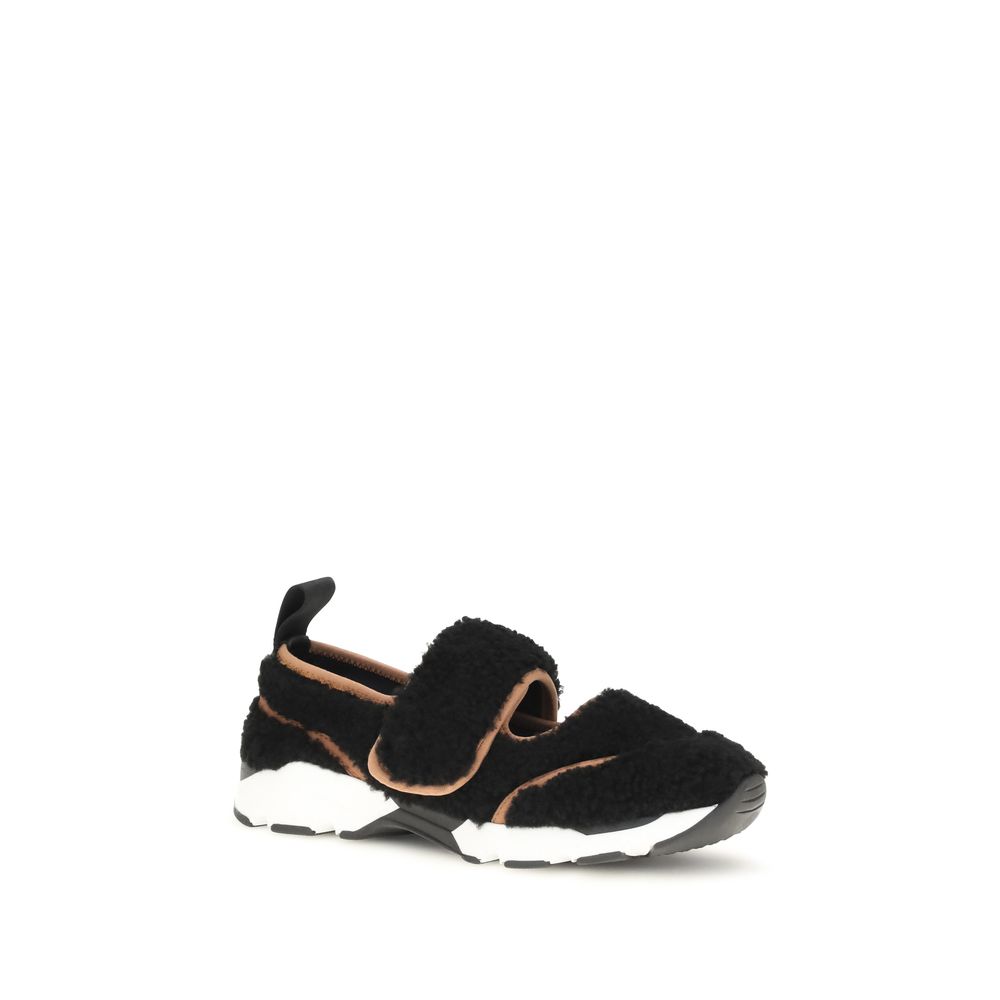 Marni Black Polyamide Athletic Sneakers - immagine 2