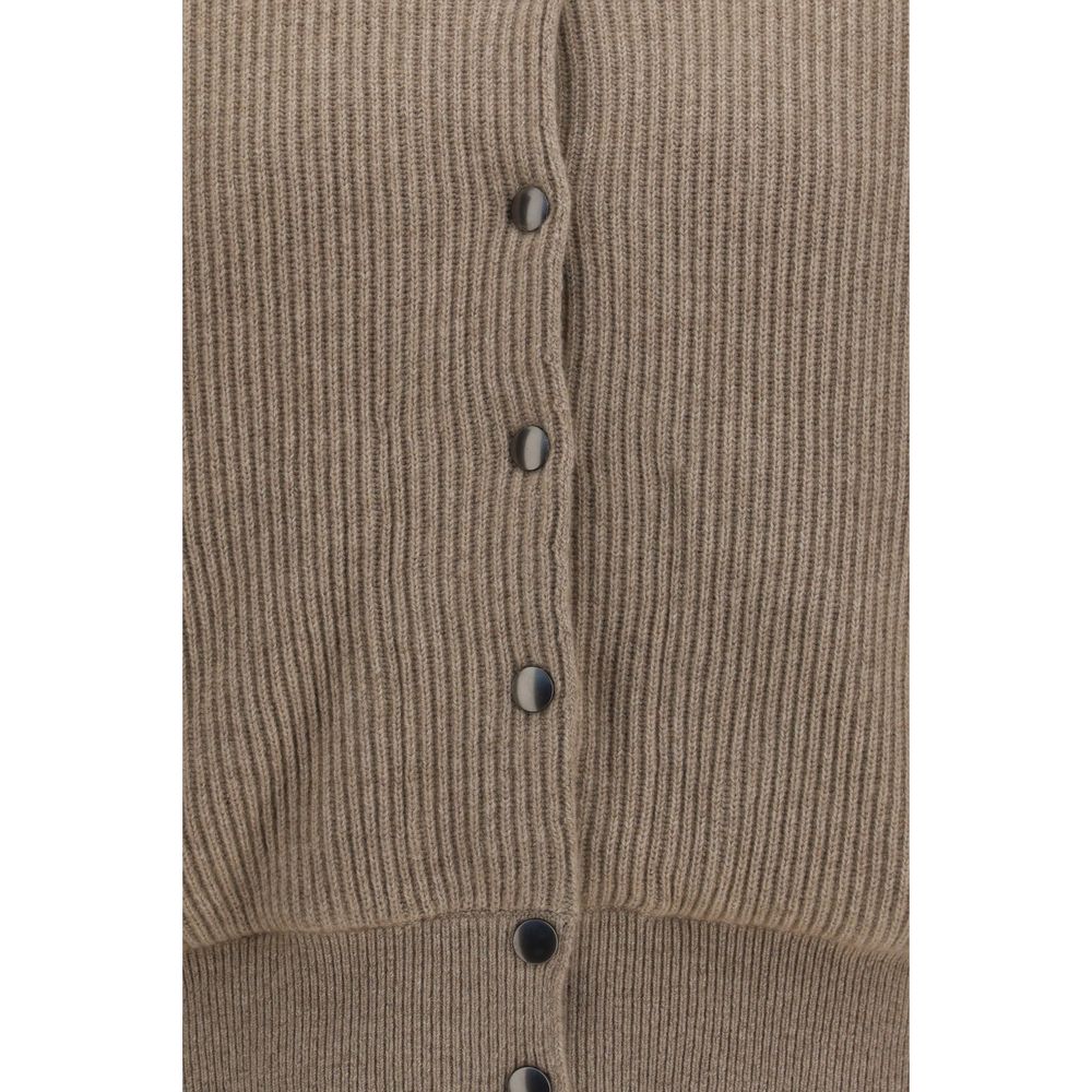 Brunello Cucinelli Beige Cashmere Bomber - immagine 3