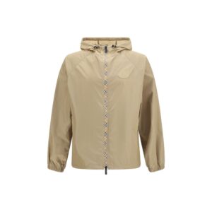 Burberry Beige Nylon Shell Jacket