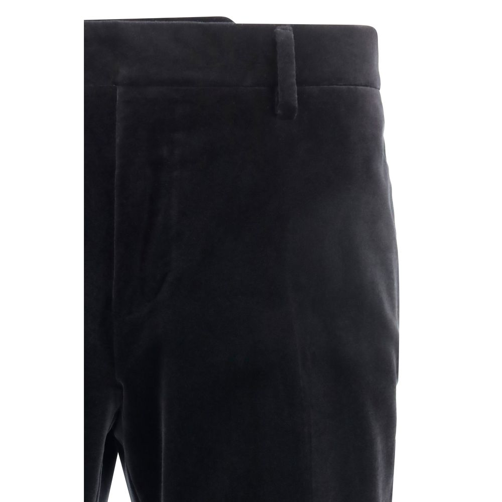 Ferragamo Black Cotton Tuxedo - immagine 3