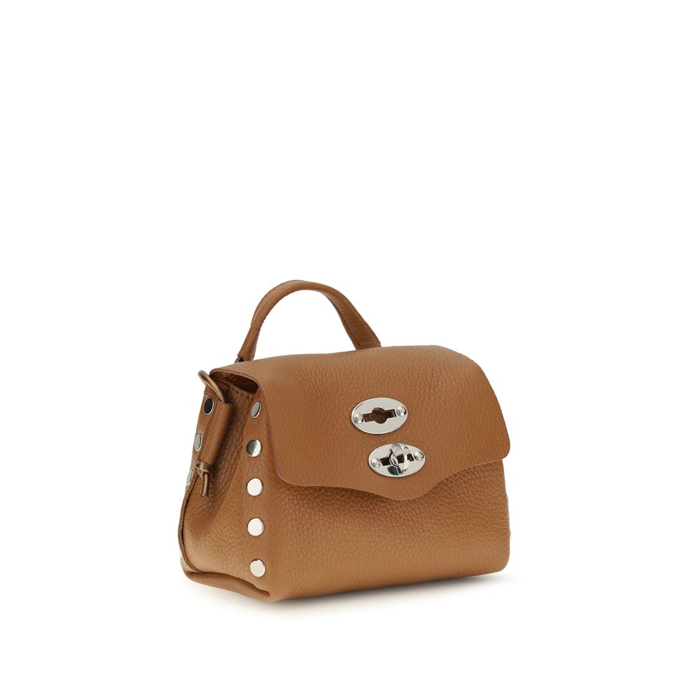 Zanellato Beige Calf Leather Bos Taurus Shoulder Bag - immagine 2
