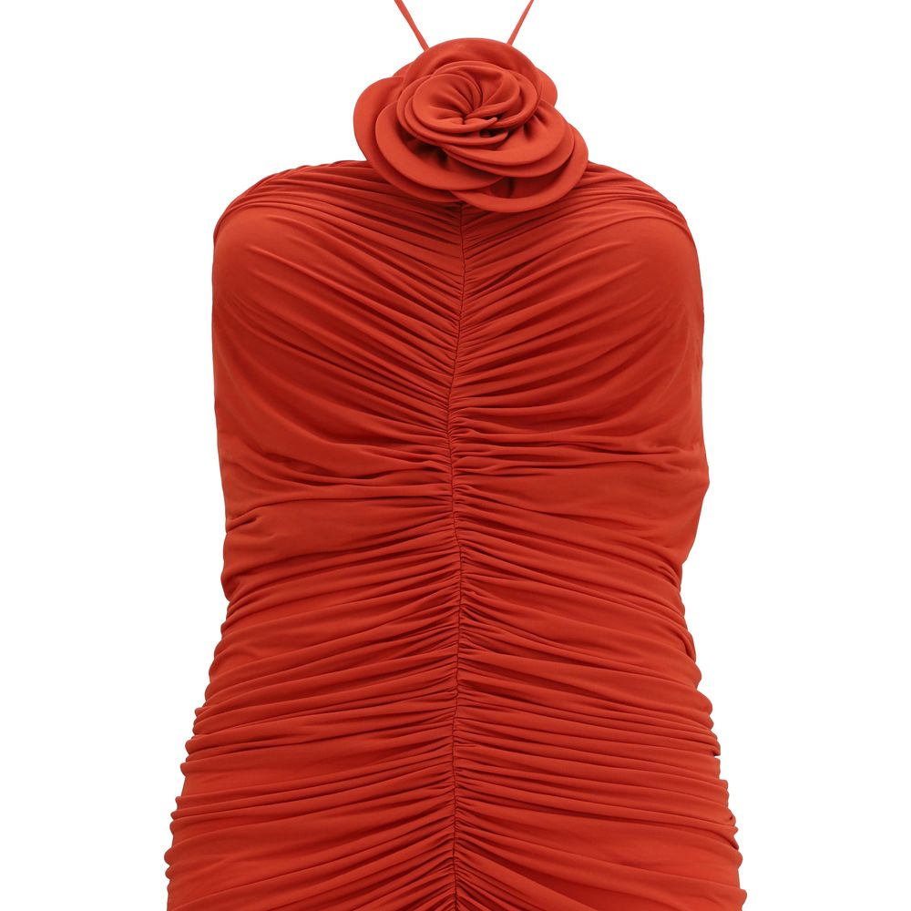Magda Butrym Multicolor Viscose Cocktail Dress - immagine 3