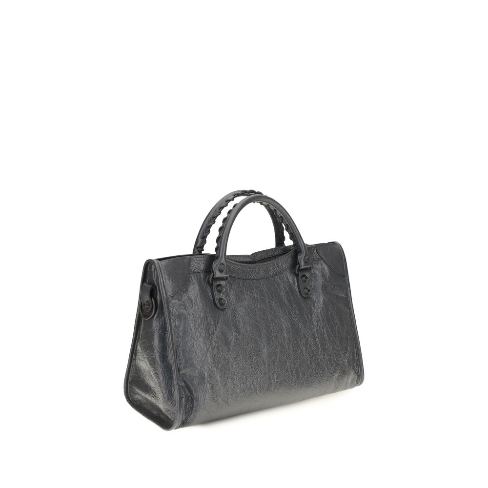 Balenciaga Gray Lamb Ovis Aries Aries Handbag - immagine 3