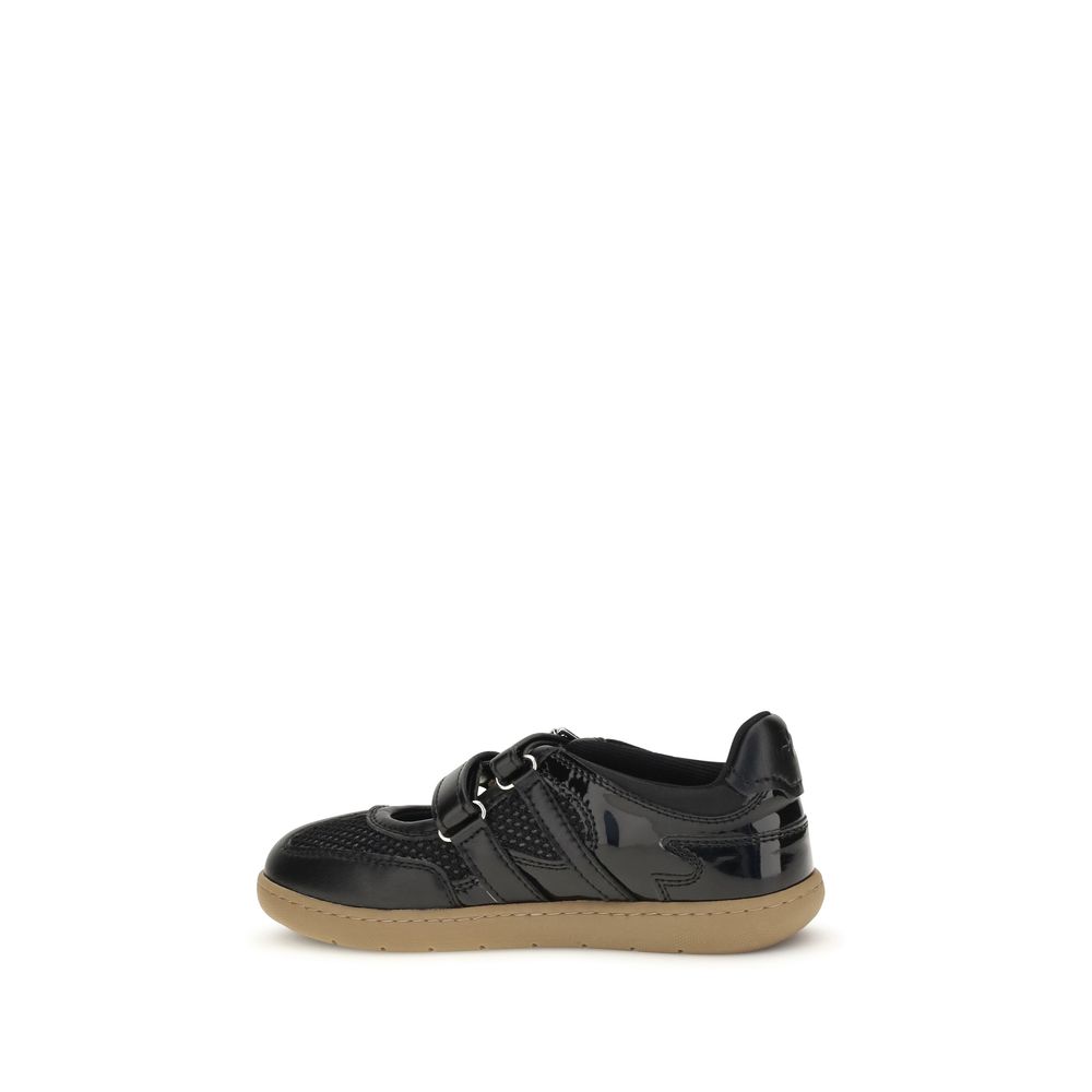 Ganni Black Polyester Ballet Flats - immagine 3