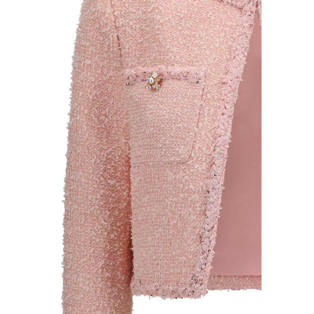 Self-Portrait Multicolor Polyester Jacket - immagine 3