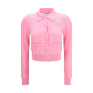 Self-Portrait Multicolor Wool Oves Aries Cardigan