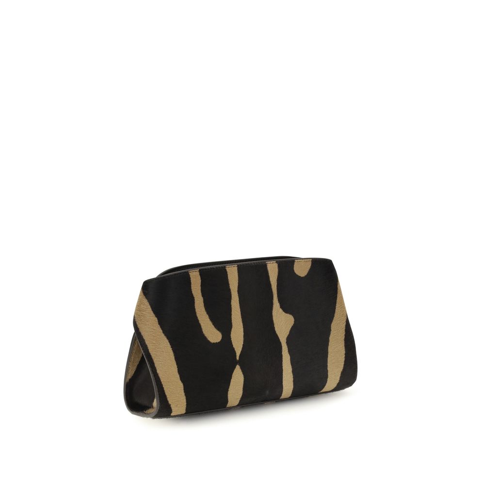 Ferragamo Brown Hair Shoulder Bag - immagine 3