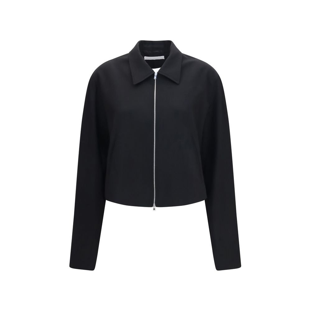 Our Legacy Black Wool Oves Aries Full-Length Jacket