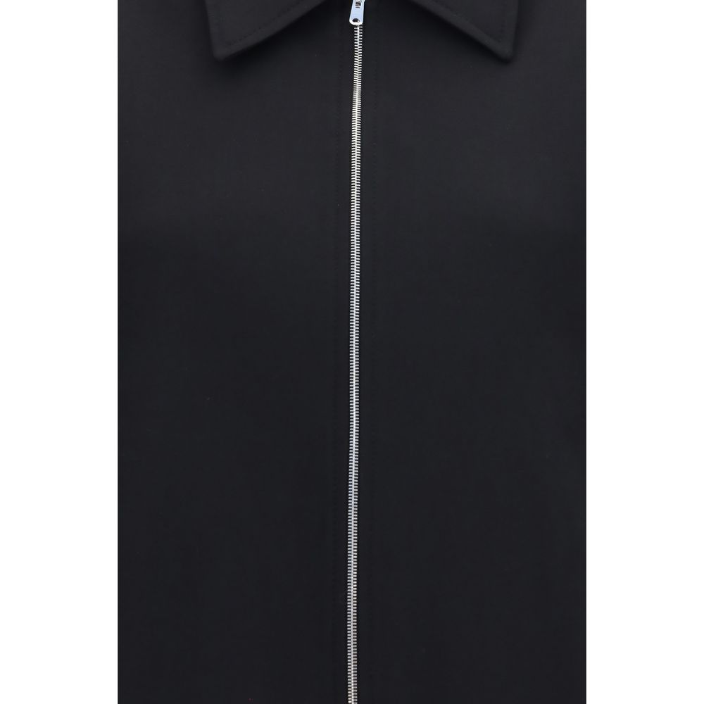 Our Legacy Black Wool Oves Aries Full-Length Jacket - immagine 3