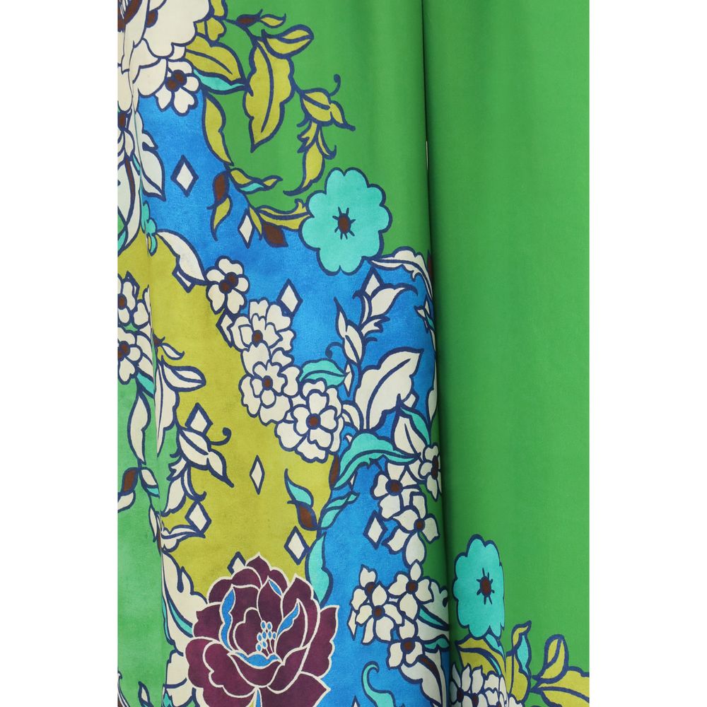 Alemais Multicolor Silk Casual Pants - immagine 3