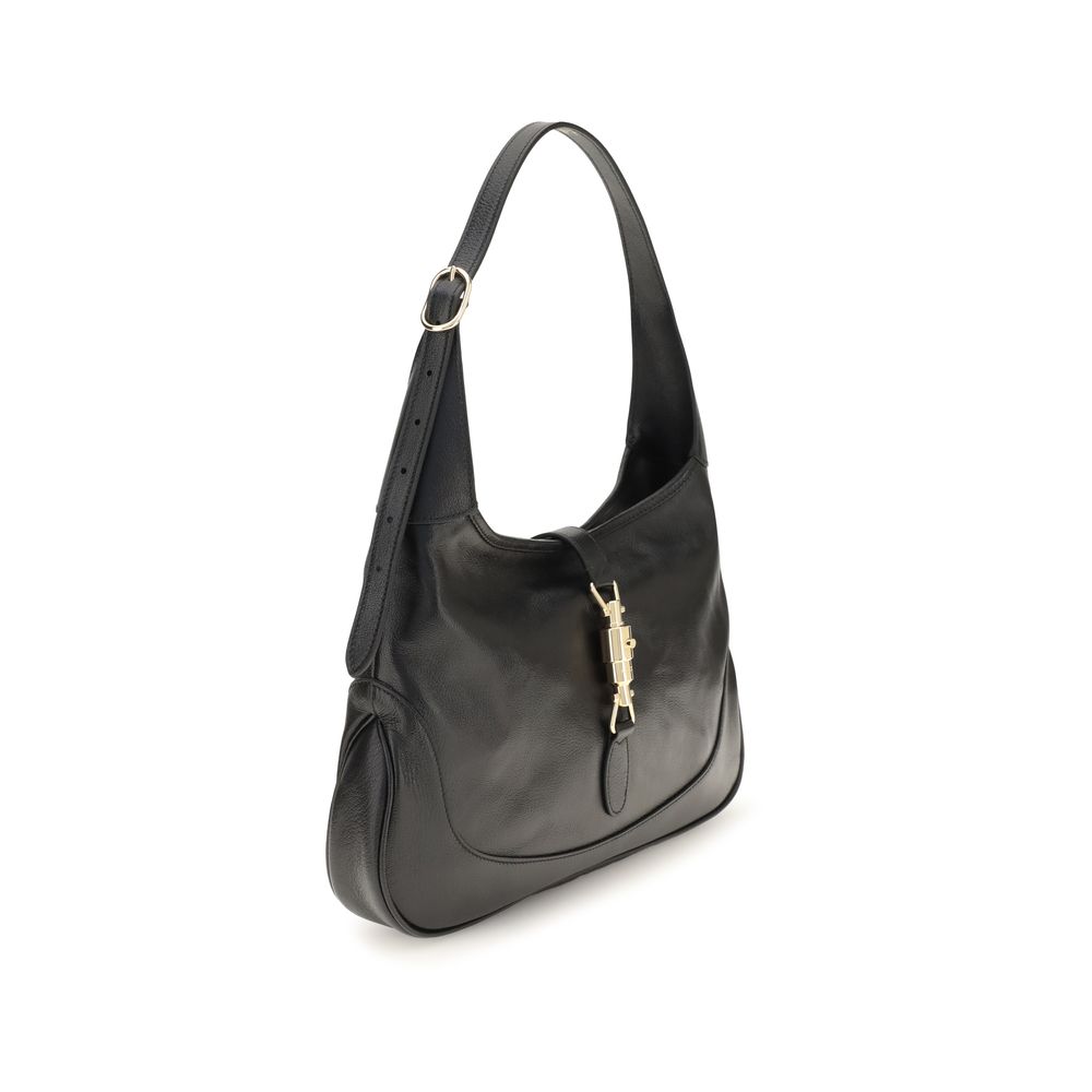 Gucci Black Calf Leather Bos Taurus Shoulder Bag - immagine 2