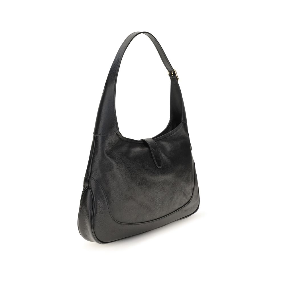 Gucci Black Calf Leather Bos Taurus Shoulder Bag - immagine 3
