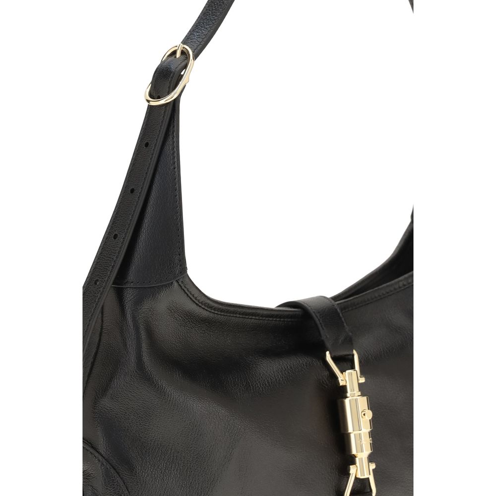Gucci Black Calf Leather Bos Taurus Shoulder Bag - immagine 4