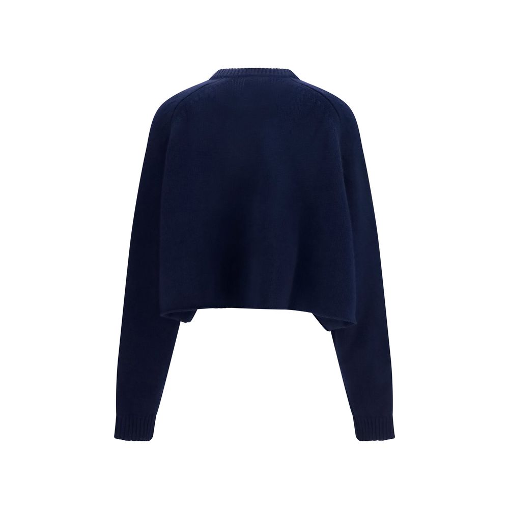 Lisa Yang Blue Cashmere Sweater - immagine 2