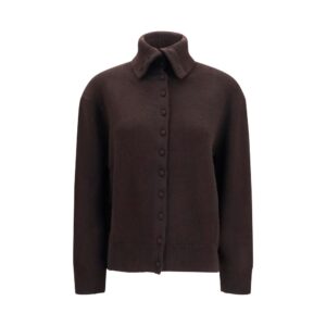Lisa Yang Brown Cashmere Cardigan