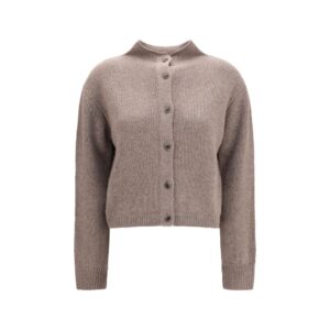Lisa Yang Beige Cashmere Cardigan