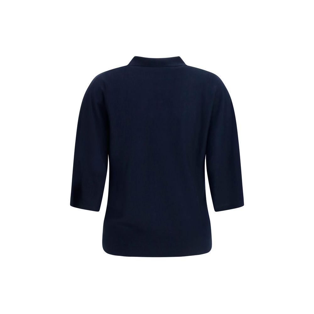 Lisa Yang Blue Cashmere Sweater - immagine 2