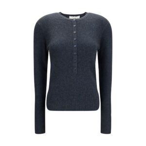 Lisa Yang Gray Cotton Sweatshirt