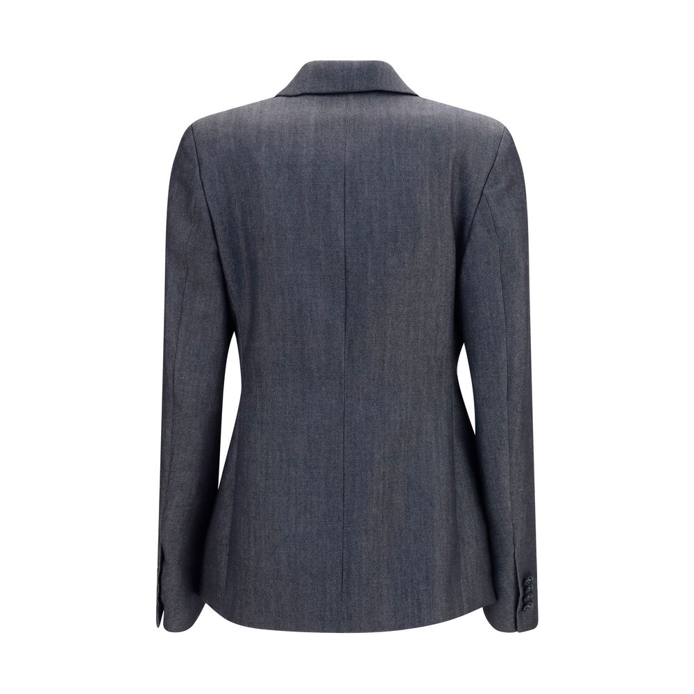 Balenciaga Gray Wool Oves Aries Blazer - immagine 2