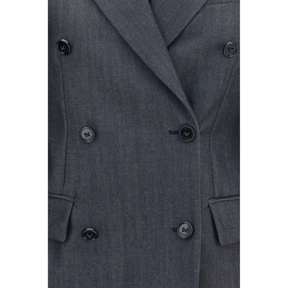 Balenciaga Gray Wool Oves Aries Blazer - immagine 3