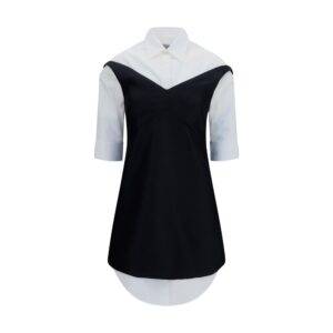 Balenciaga Black Wool Oves Aries Casual Dress