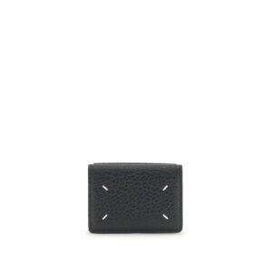 Maison Margiela Black Calf Leather Bos Taurus Wallet