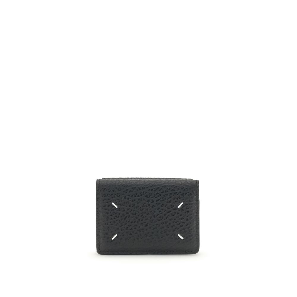 Maison Margiela Black Calf Leather Bos Taurus Wallet