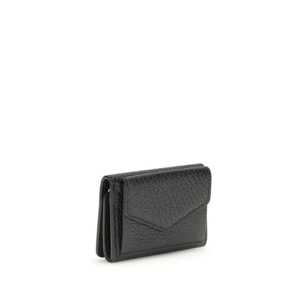 Maison Margiela Black Calf Leather Bos Taurus Wallet - immagine 2