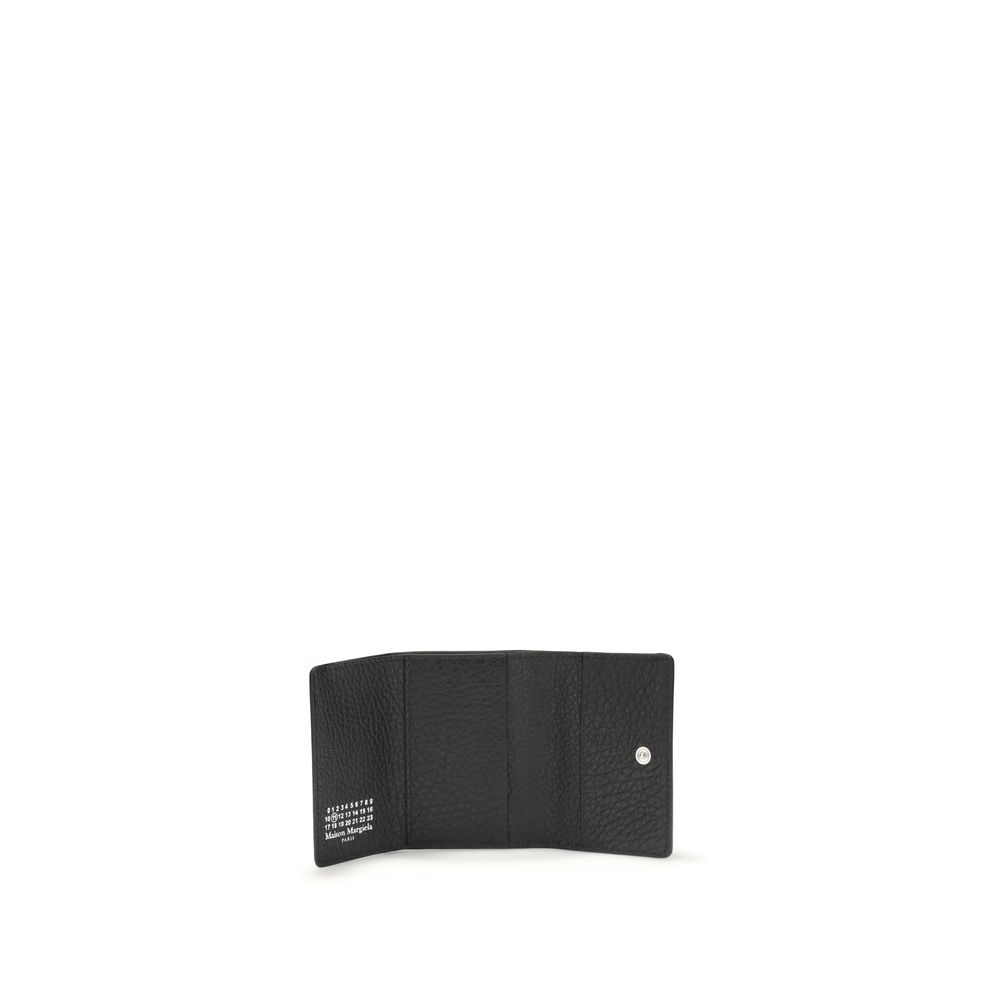 Maison Margiela Black Calf Leather Bos Taurus Wallet - immagine 3
