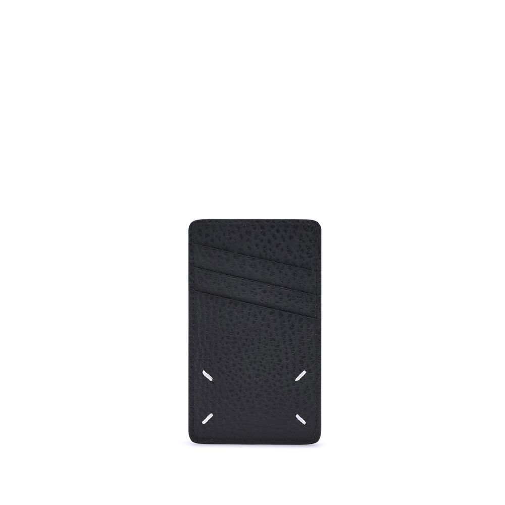 Maison Margiela Black Calf Leather Bos Taurus Wallet - immagine 2