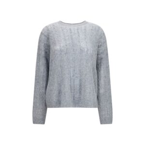 Lisa Yang Gray Cashmere Sweater