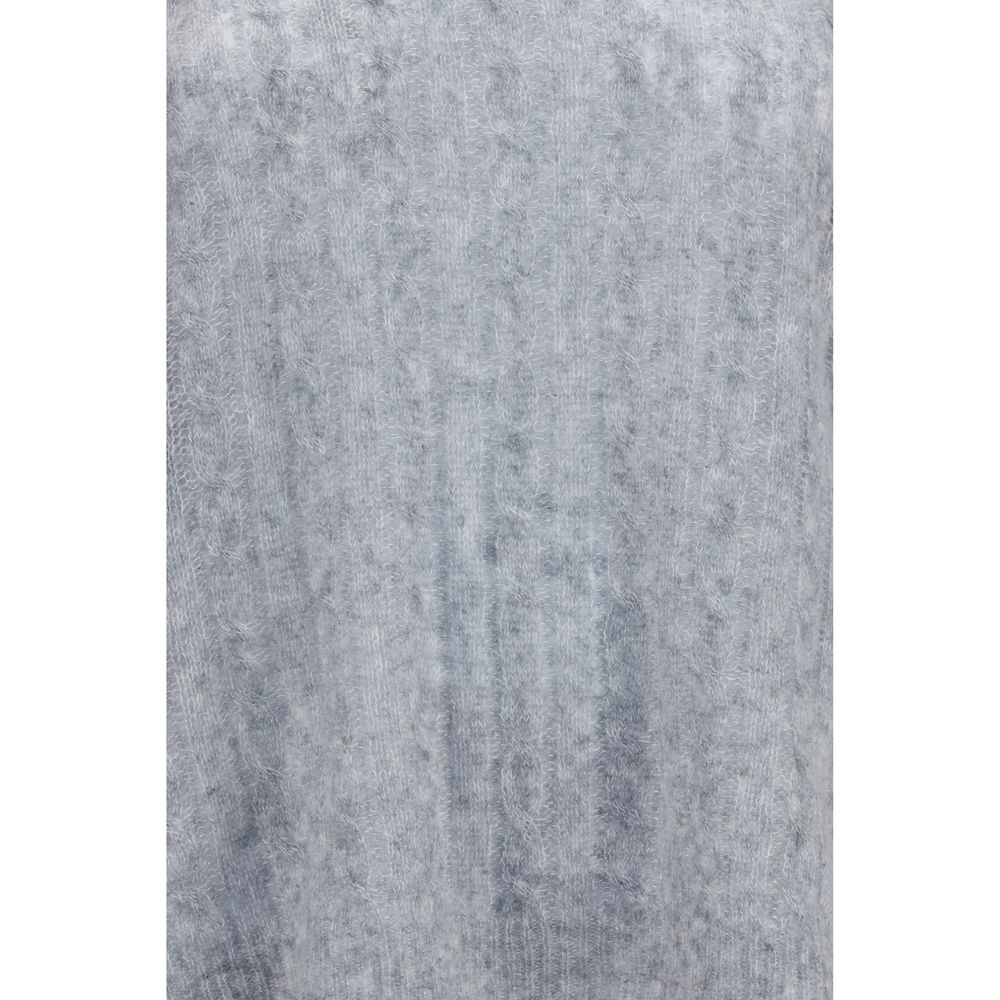 Lisa Yang Gray Cashmere Sweater - immagine 3