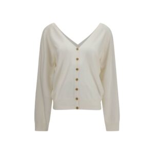 Lisa Yang Beige Cashmere Cardigan