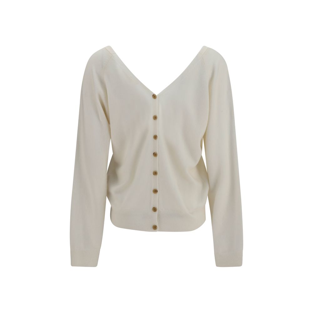 Lisa Yang Beige Cashmere Cardigan - immagine 2