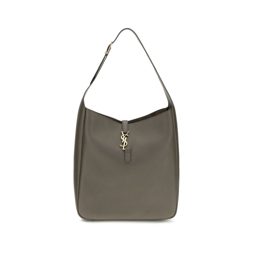 Saint Laurent Bicolor Calf Leather Bos Taurus Shoulder Bag