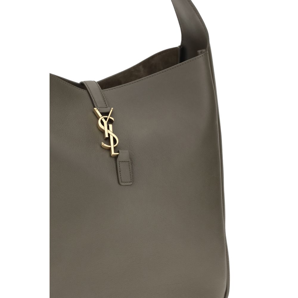 Saint Laurent Bicolor Calf Leather Bos Taurus Shoulder Bag - immagine 4