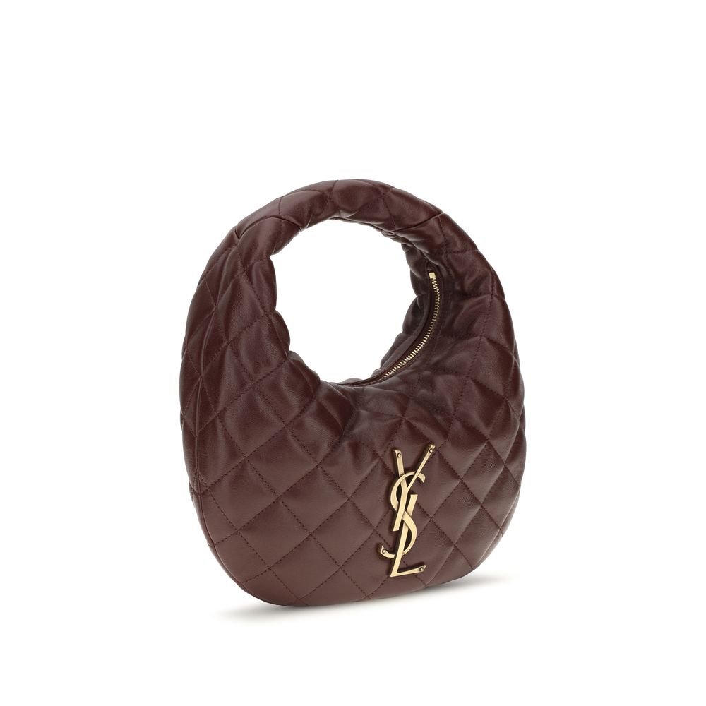 Saint Laurent Brown Lamb Ovis Aries Aries Handbag - immagine 2