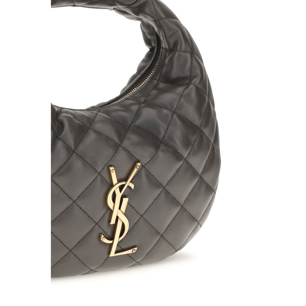 Saint Laurent Gray Lamb Ovis Aries Aries Handbag - immagine 4