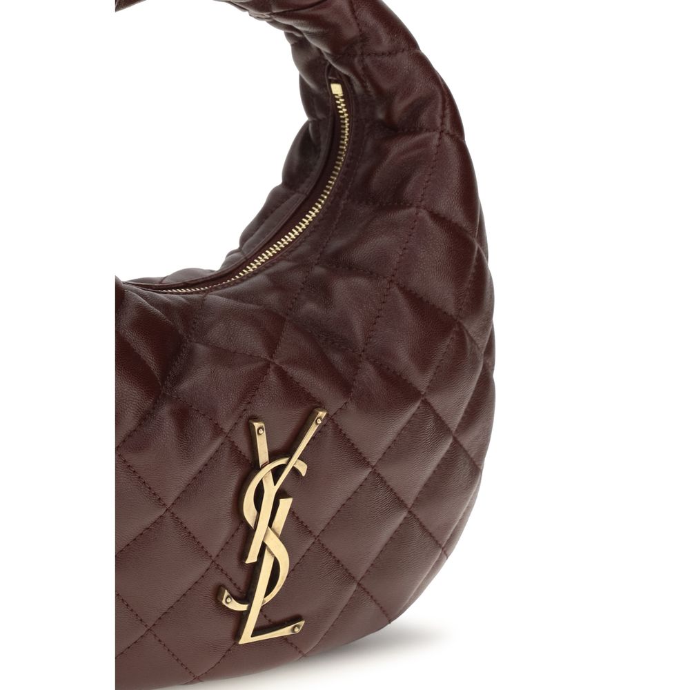 Saint Laurent Brown Lamb Ovis Aries Aries Handbag - immagine 4