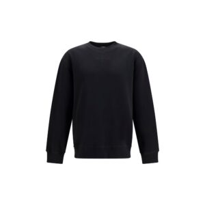 Balmain Black Cotton Sweatshirt