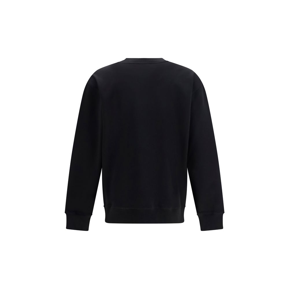 Balmain Black Cotton Sweatshirt - immagine 2