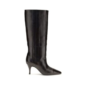 Herbert Levine Brown Calf Leather Bos Taurus Boots