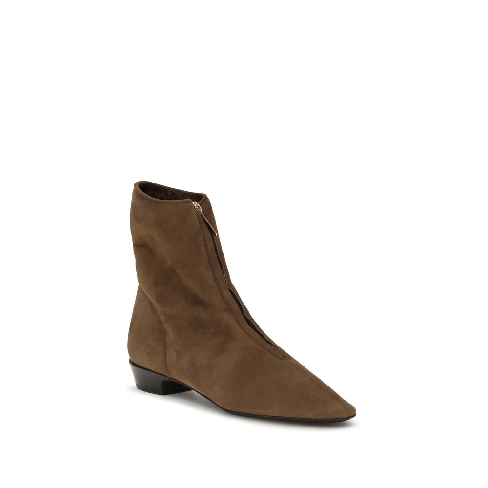 Herbert Levine Brown Calf Leather Bos Taurus Ankle Boots - immagine 2