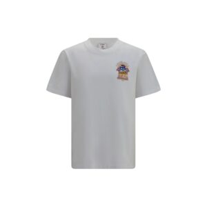 Casablanca White Cotton T-Shirt