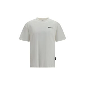 Palm Angels White Cotton T-Shirt