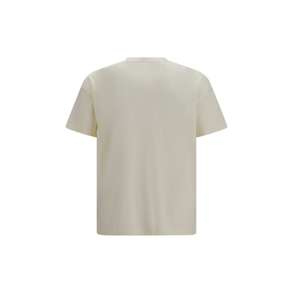 Palm Angels Beige Cotton T-Shirt - immagine 2